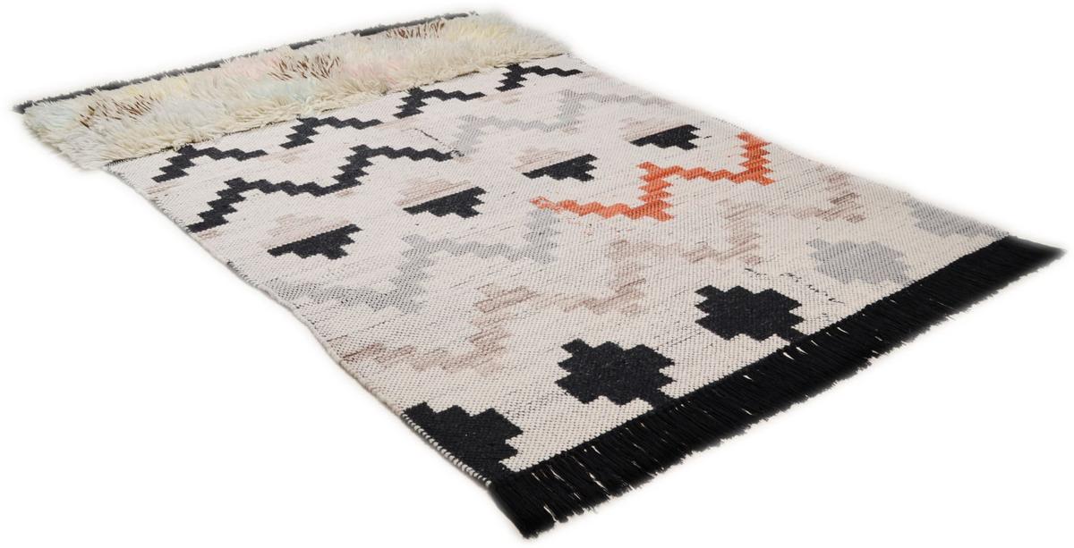 WEBTEPPICH Nomadic-Design 140x200 cm - Multicolor, Textil (140/200cm) - THEKO