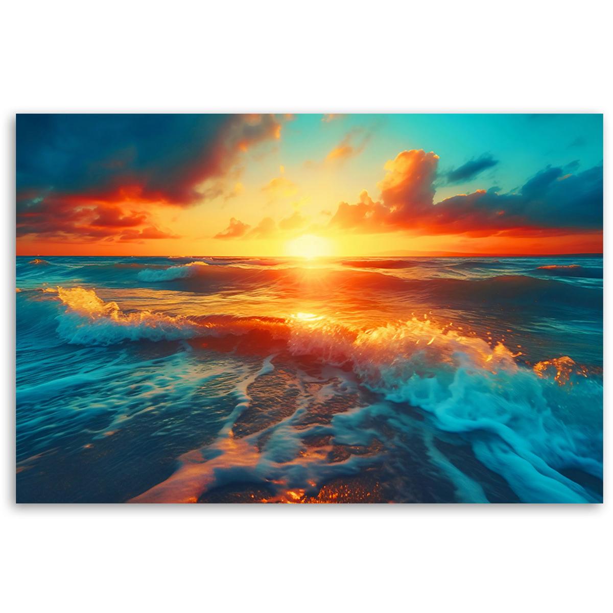 KUNSTDRUCK Lila 60/40 cm - Lila, Textil (60/40cm) - KUNSTLOFT