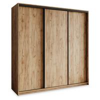 SCHWEBETÜRENSCHRANK NISSE 200/205/60 cm 3-türig Orange - Orange, Holzwerkstoff (200/205/60cm) - MASSENO