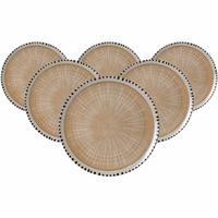 PLATZTELLER Natura Creme ø 32 cm 6er Set - Creme, Keramik (32cm) - Ritzenhoff Breker