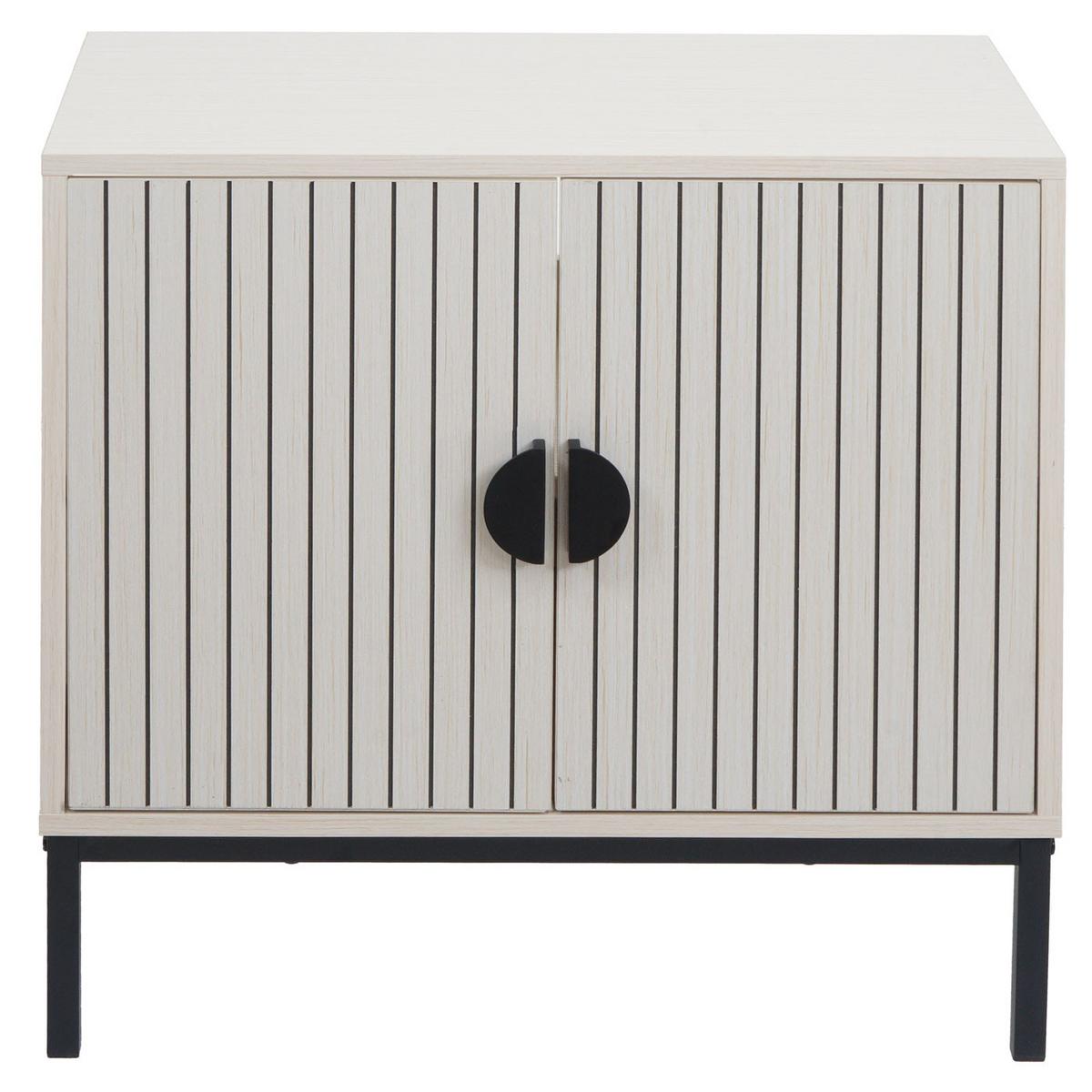 WASCHBECKENUNTERSCHRANK Beige - Beige, Metall (63/61/35cm) - MCW