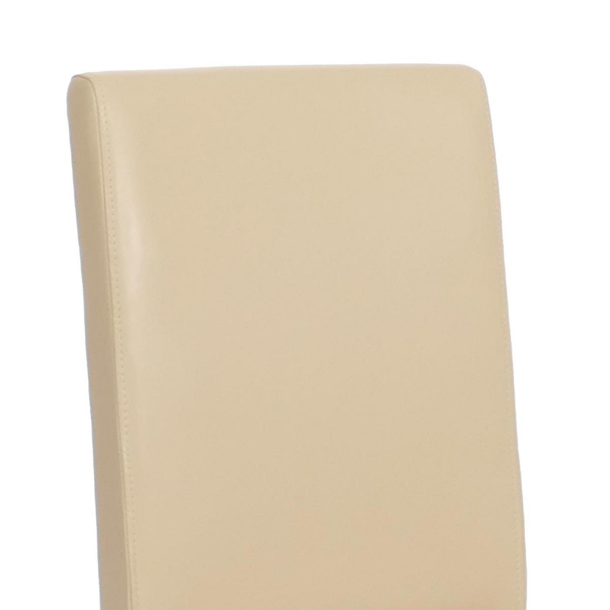 ESSZIMMERSTUHL Beige, Braun - Beige/Creme, Textil (43/90/56cm) - MCW