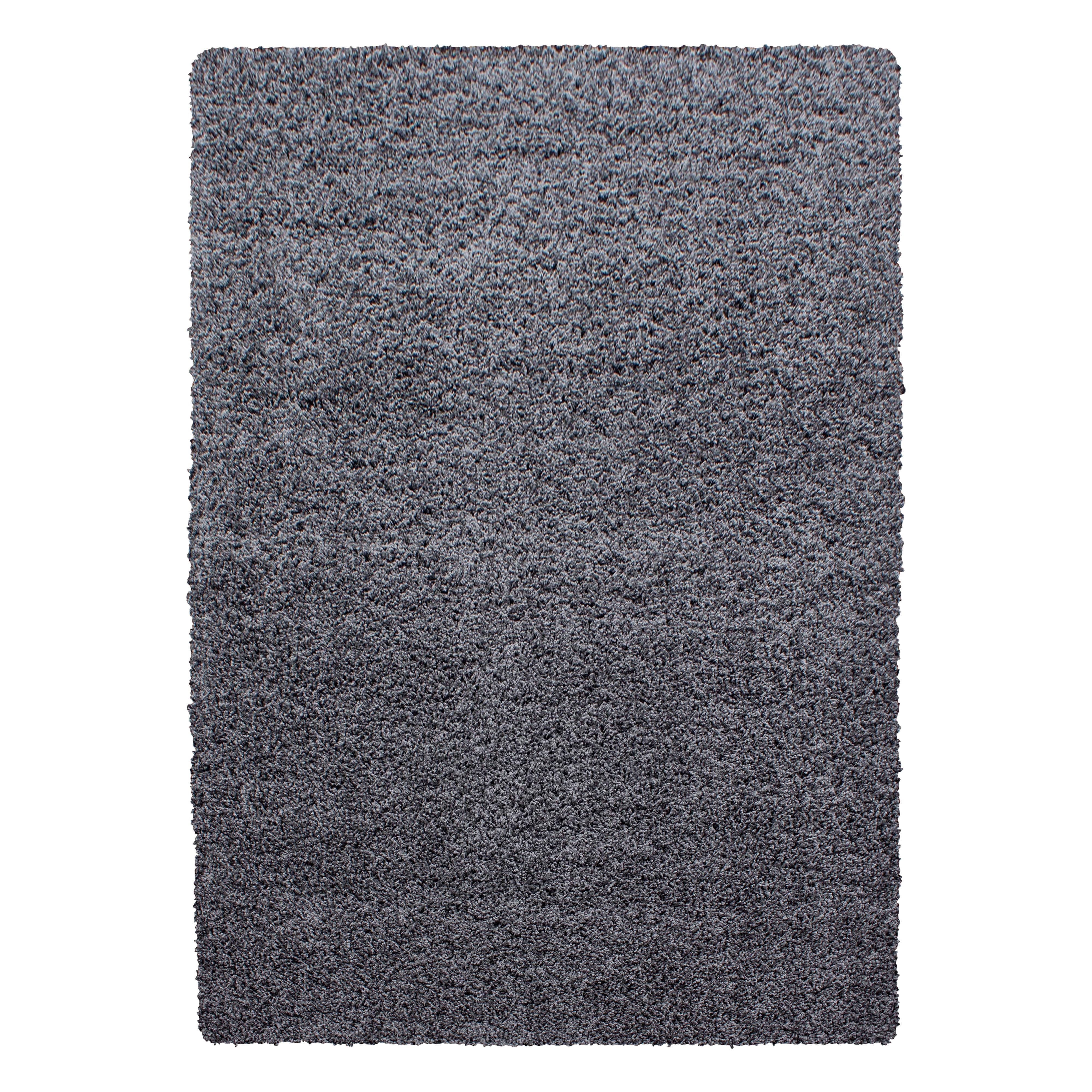 HOCHFLORTEPPICH RHEIN, einfarbig, aus Polypropylen, Grau, 140 x 200 cm - Grau, Textil (200/140cm) - KADIMA DESIGN