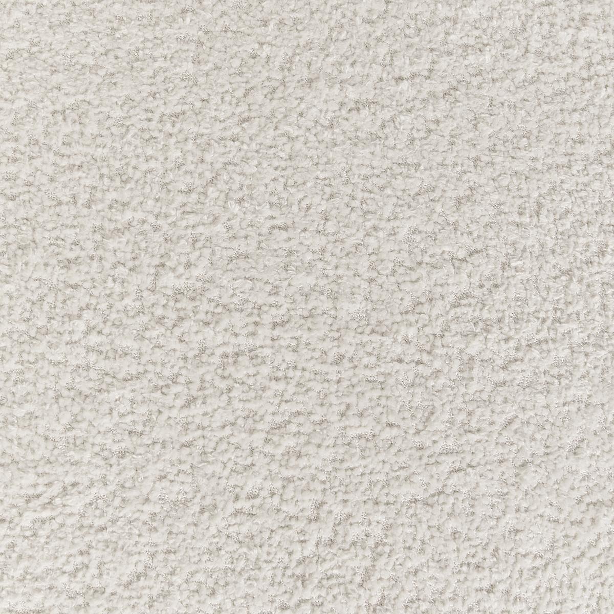 SESSEL Bouclé Cremeweiß Hjo - Hellbraun/Weiß, Textil (61/76/68cm) - Beliani