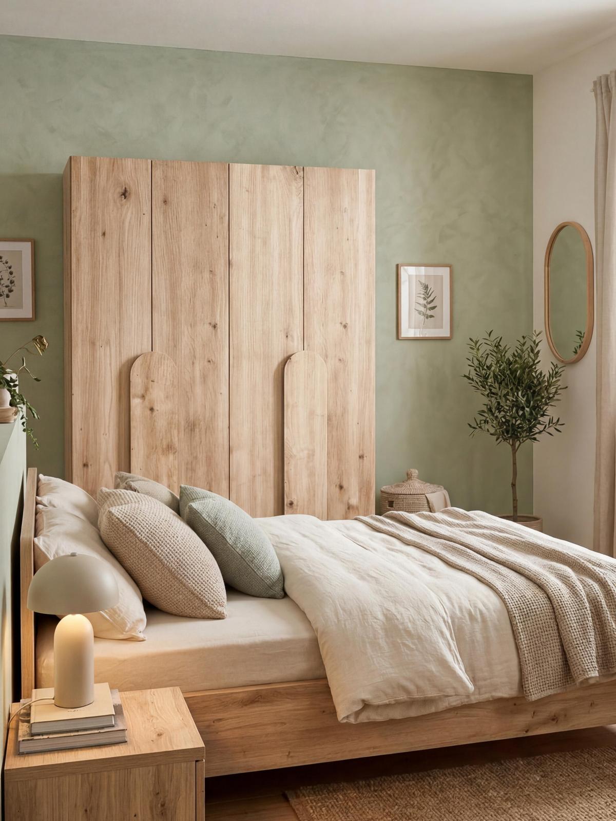 FALTTÜRENSCHRANK Omodeo 200 cm breit in Artisan-Eiche – mit WingLine-Falttüren - Eiche Artisan, Holzwerkstoff (200/240/58cm) - AX Living