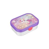 BROTDOSE Campus (2025) Unicorn Glow 750 ml - Violett/Weiß, Kunststoff (13.2/6.1/17.8cm) - Mepal