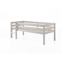 KOJENBETT Karolina 208x83x105 aus Massivholz in Weiß - Weiß Hochglanz, Holz (90/200cm) - 58aufmkessel