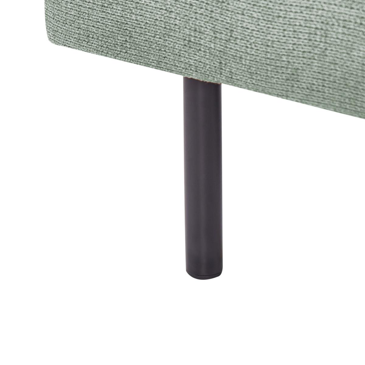 OTTOMANE Stoff Hellgrün Vinterbro - Hellgrün, Textil (70/44/70cm) - Beliani