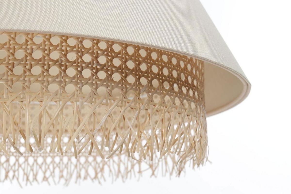HÄNGELEUCHTE Beige 50/26 cm - Beige, Kunststoff (50/1.3/26cm) - ONZENO
