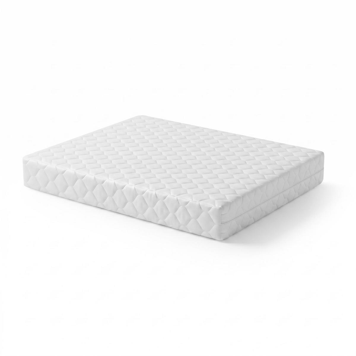 TASCHENFEDERNKERNMATRATZE Mediro Core 26 cm, Hoch-Elastischer-Schaum, H2/H3, 160x200 - Weiß, Kunststoff (160/200cm) - Beautysofa