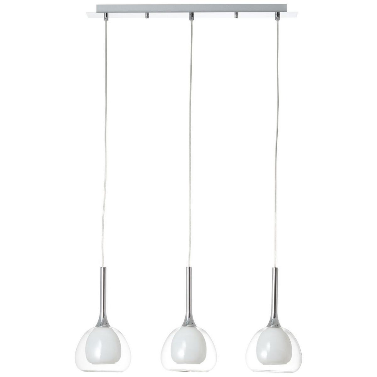 PENDELLEUCHTE Hadan 85573/15 - Weiß, Metall (16/66/120cm) - Brilliant