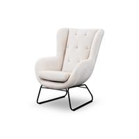 SESSEL Artemis In Kronos - Weiß, Holzwerkstoff/Textil (80/105/100cm) - Fun Möbel