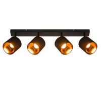 DECKENSTRAHLER Jon 67/11/20 cm - Schwarz, Metall (67/11/20cm) - ZMH