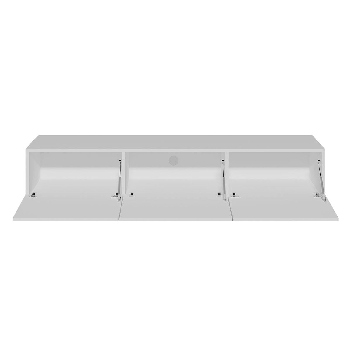 TV-MÖBEL Idao Weiß - Weiß, Holzwerkstoff (180/35/29cm) - Petits-meubles