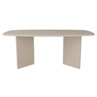 ESSTISCH PIANO Kaschmirgrau 190x100 cm - Taupe, Holzwerkstoff (100/190/74.5cm) - Selsey