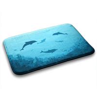 BADTEPPICH 75x45 cm Delphine - Hellblau, Textil (75/45cm) - TULUP