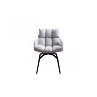 ESSZIMMERSTUHL BARO Grau Webstoff Drehbar (360°) (1er-Set) - Grau, Kunststoff/Textil (59/86/65cm) - KAWOLA