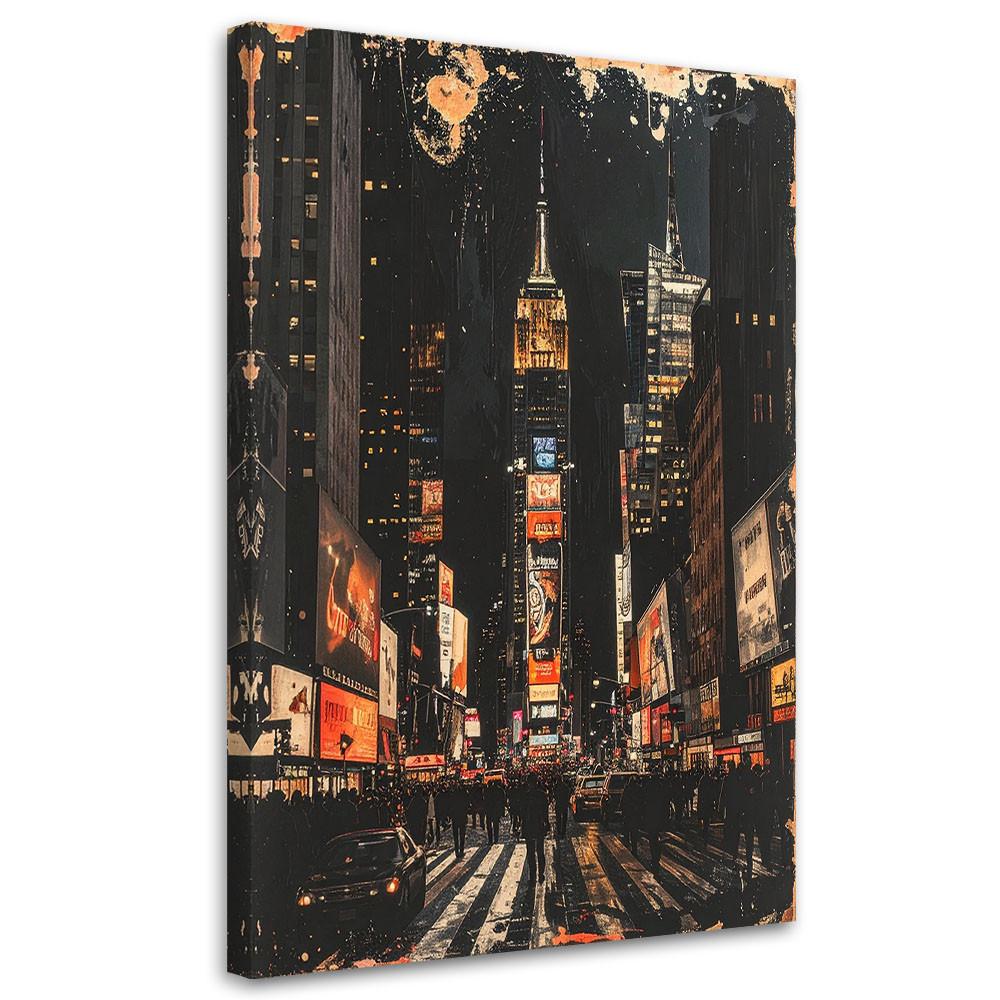 LEINWANDBILD Städte & Architektur 40x60cm - Schwarz, Textil (40/60cm) - Feeby