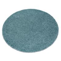 TEPPICH Soffi 80 cm - Blau, Textil (80/80cm) - rugsX