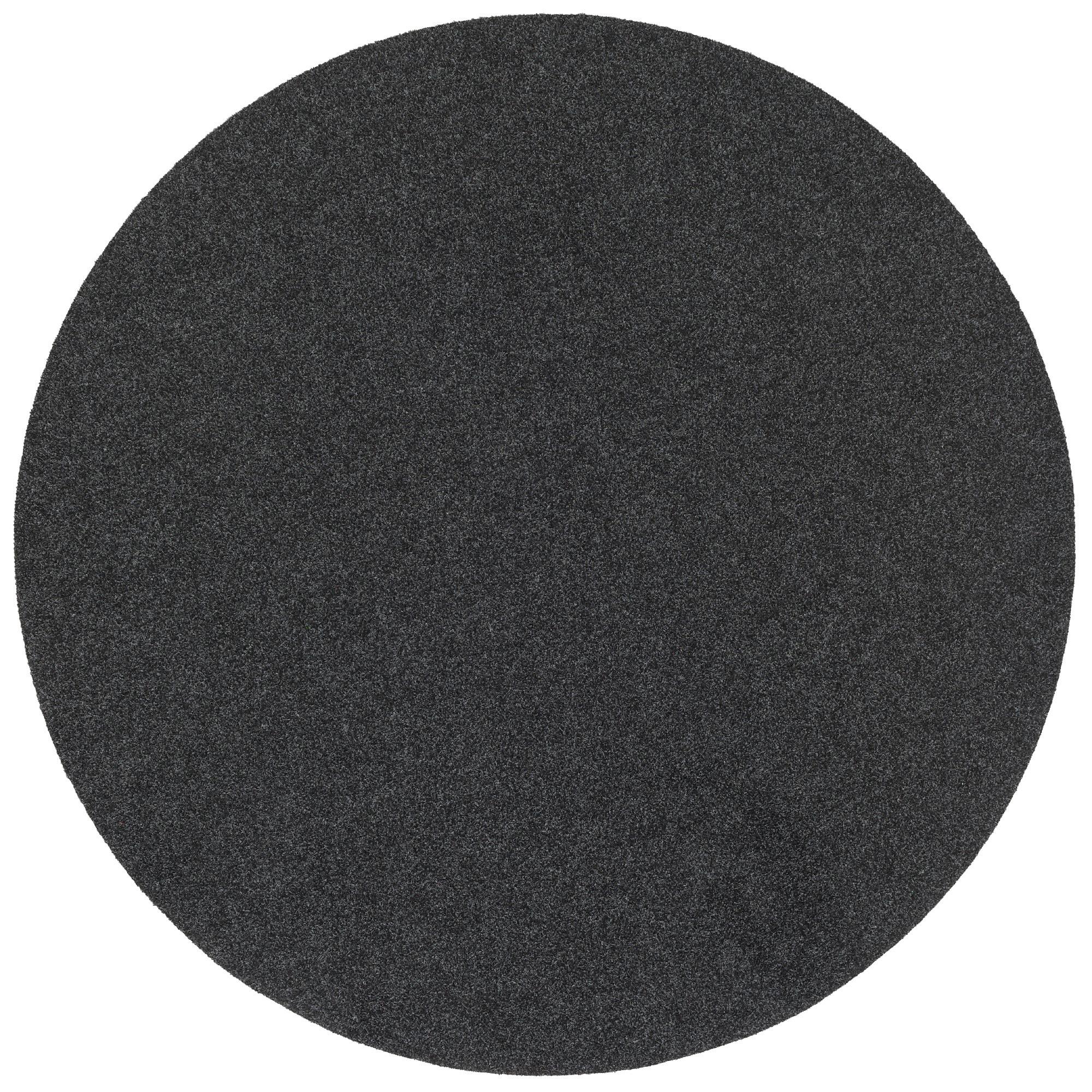 KUNSTRASEN RASENTEPPICH MIT NOPPEN KINGSTON RUND - Anthrazit, Textil (200/200cm) - Snapstyle