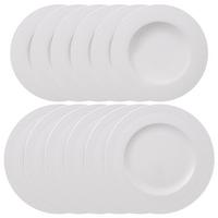 TAFELSERVICE White Pearl weiß 12-tlg. - Weiß, Keramik (2/2/2cm) - Villeroy & Boch