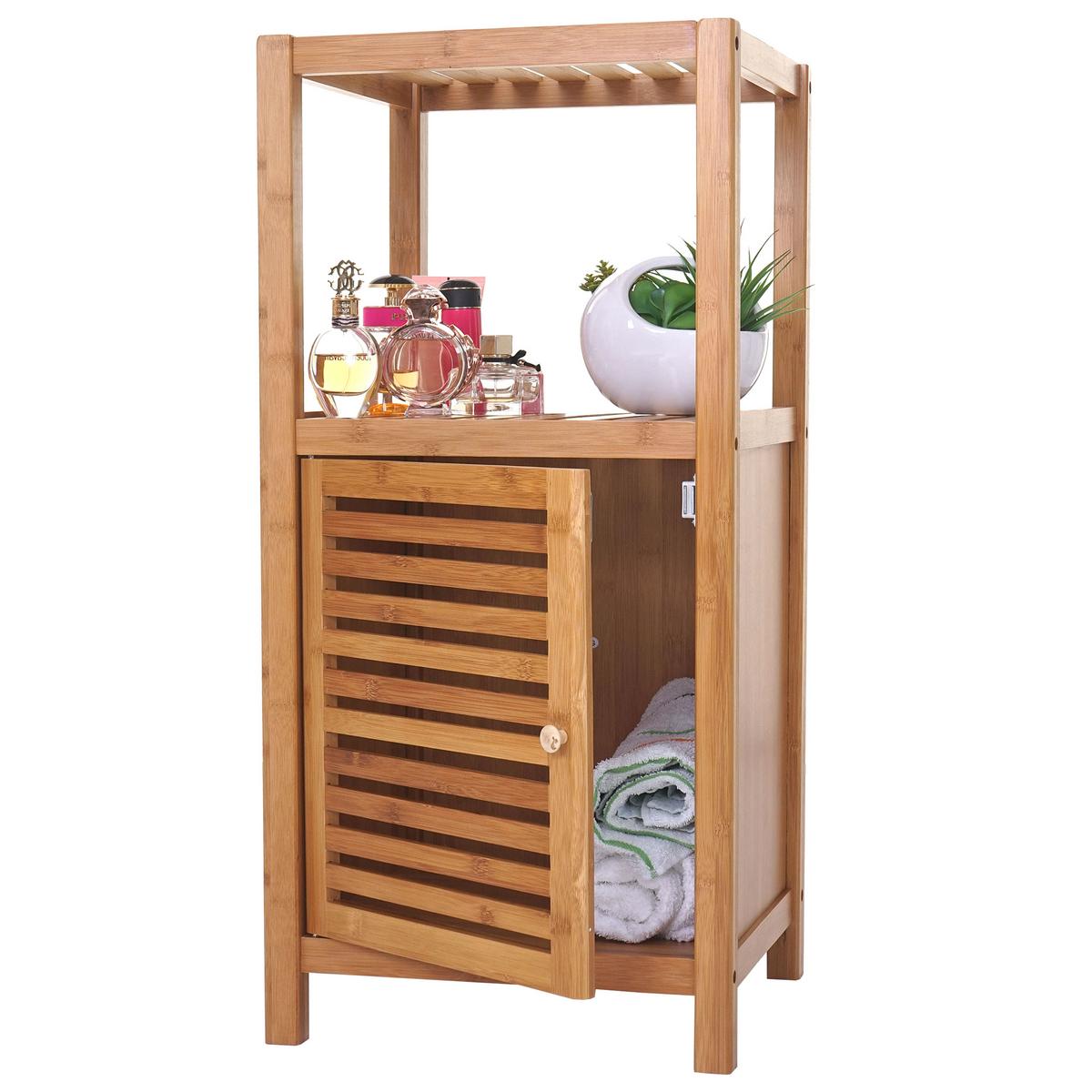 BADREGAL Braun - Braun, Holz (36/80/34cm) - MCW