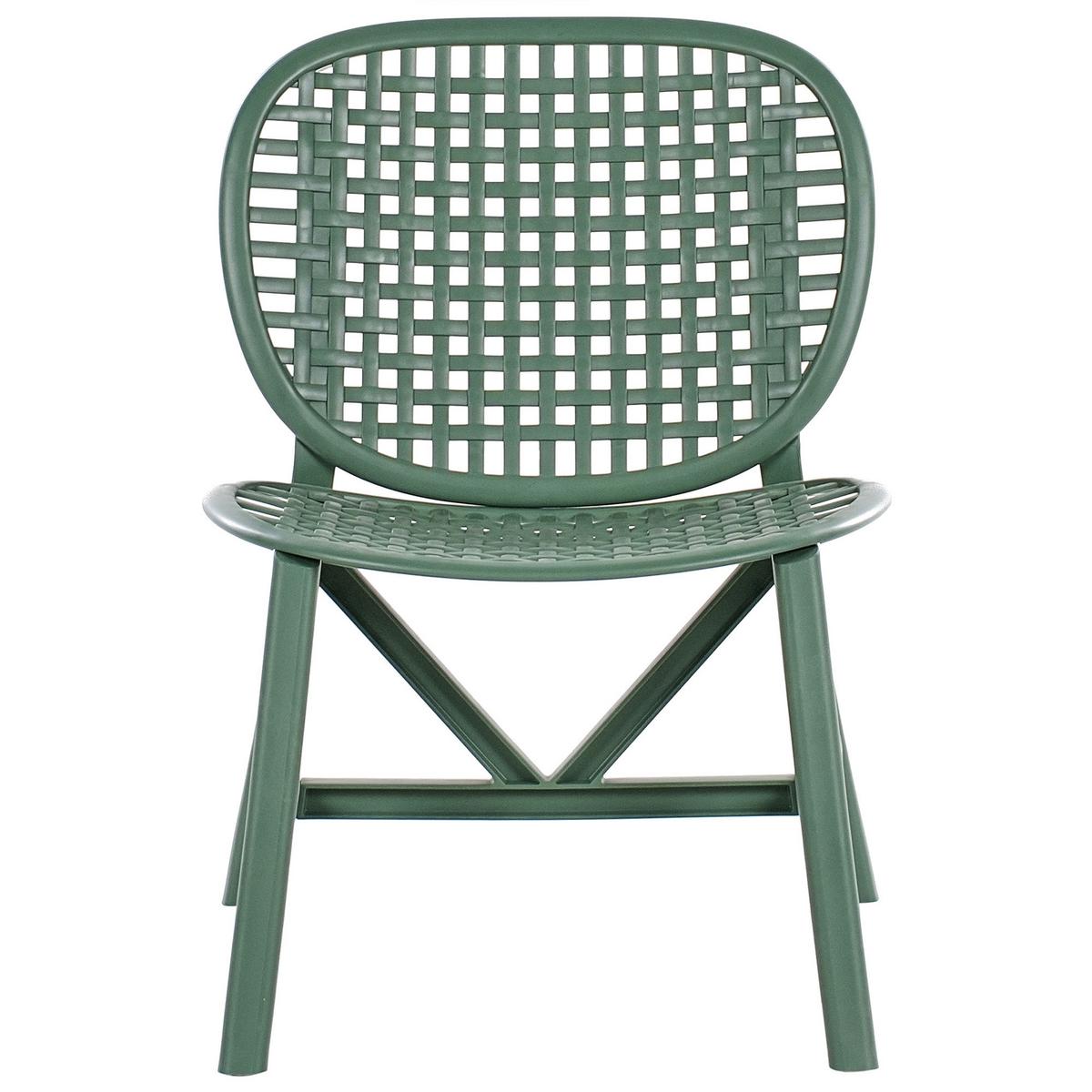 BISTRO-SET Grün Sicelle - Grün, Kunststoff - Beliani