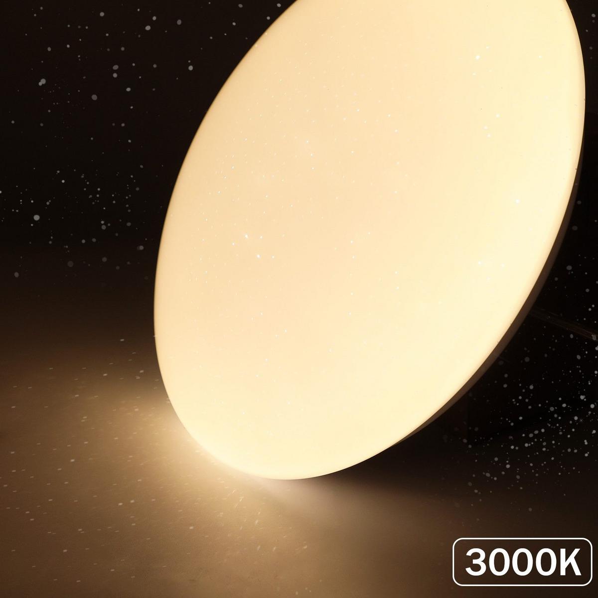 LED-2 DECKENLEUCHTE brot 3000K - Warmlicht 17/17/7 cm - Weiß, Metall (17/17/7cm) - Nettlife
