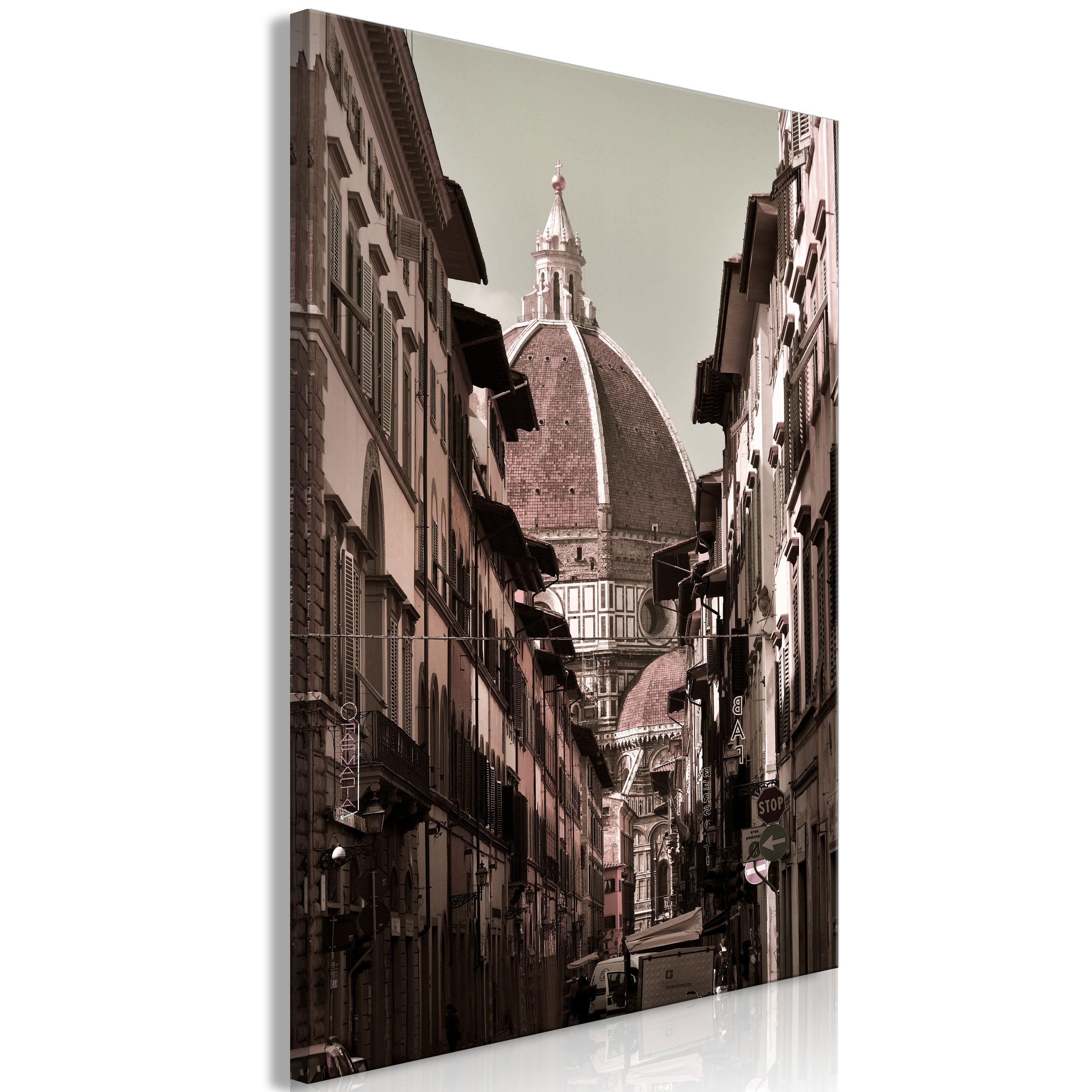 KUNSTDRUCK Braun 40/60 cm - Braun/Grau, Textil (40/60cm) - KUNSTLOFT