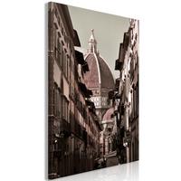 KUNSTDRUCK Braun 40/60 cm - Braun/Grau, Textil (40/60cm) - KUNSTLOFT