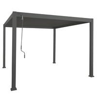 PERGOLA Anthrazit - Anthrazit, Metall (308/230/308cm) - MCW