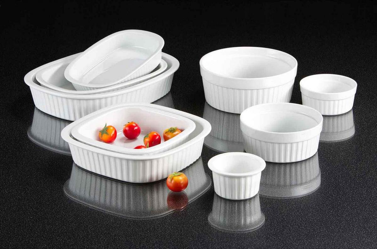 AUFLAUFFORM Bianco weiß ø 10 cm - Weiß, Keramik (10cm) - Ritzenhoff Breker