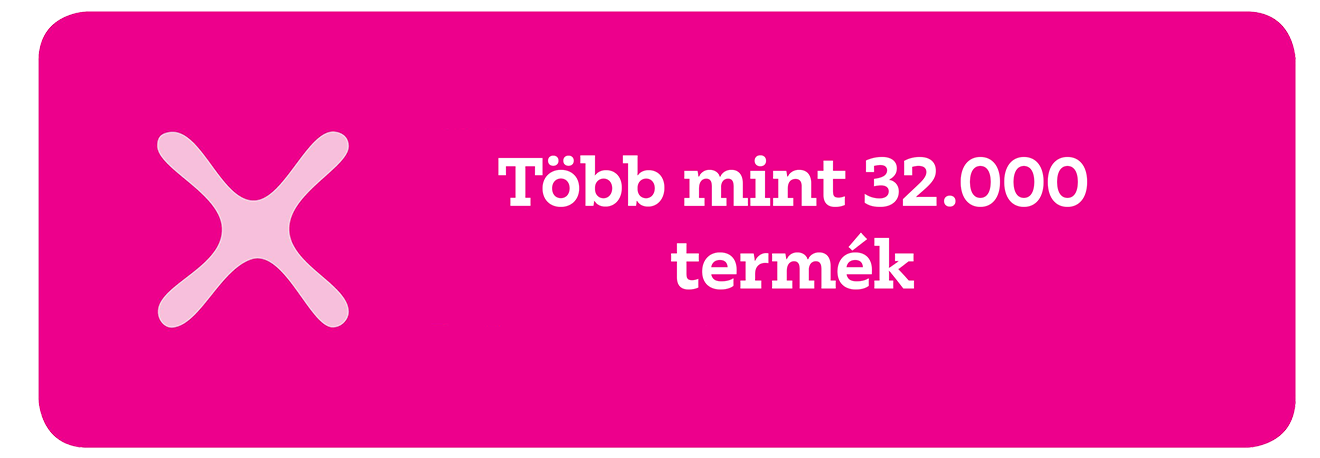 Több mint 32.000 termék