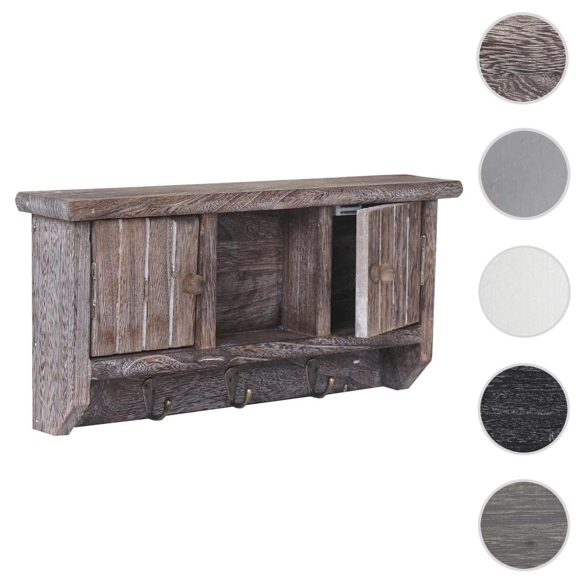 SCHLÜSSELBRETT Braun - Braun, Holz (40/19/8cm) - MCW