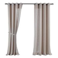 VORHANG 2ER SET »Essen« HxB 245x145 cm Sand - Sandfarben, Textil (145/245cm) - Gardinenbox