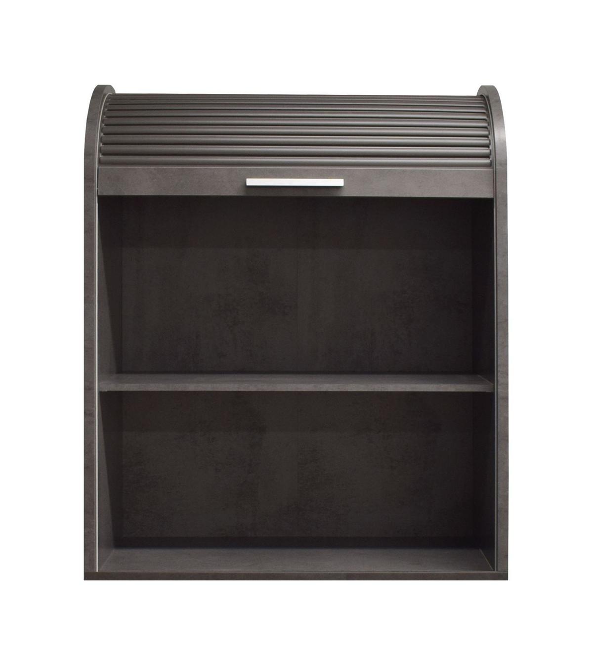 JALOUSIESCHRANK Eada 69 x 44 x 85 Rollladenschrank Graphit/Graphit - Graphitfarben, Holz (69/85/44cm) - 58aufmkessel