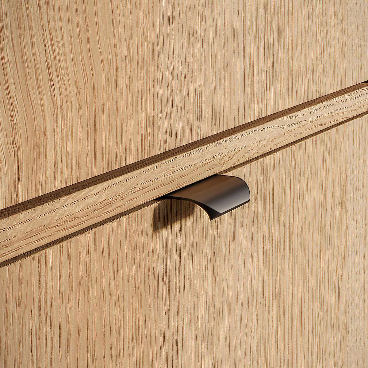 VITRINE Nila Holz - Braun, Holzwerkstoff (54/190/40cm) - Petits-meubles