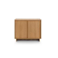 KOMMODE ZENITH 98/82/39cm mit Schubladen 2 Türen Braun - Braun, Holzwerkstoff (98/82/39cm) - MASSENO