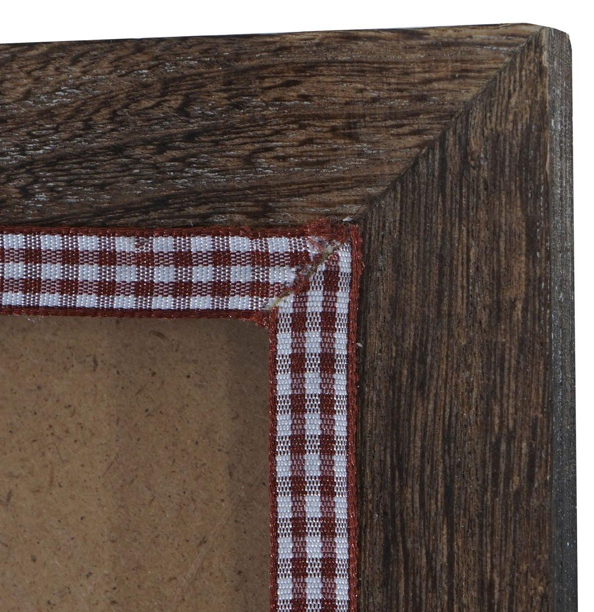BILDERRAHMEN SHABBY-LOOK rechteckig Braun - Braun, Holz (51/36cm) - MCW