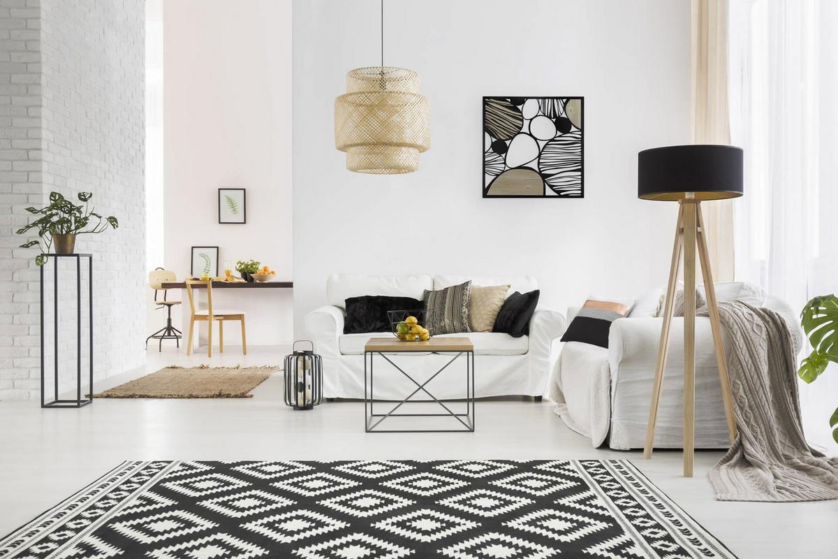 WANDDEKO Schwarz 78/78 cm - Schwarz, Metall (3.7/78/3cm) - KUNSTLOFT