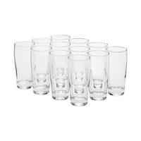 WILLI BECHER GEEICHT Willy transparent 0,2 l 12er Set - Transparent, Glas (0.2L) - Van Well