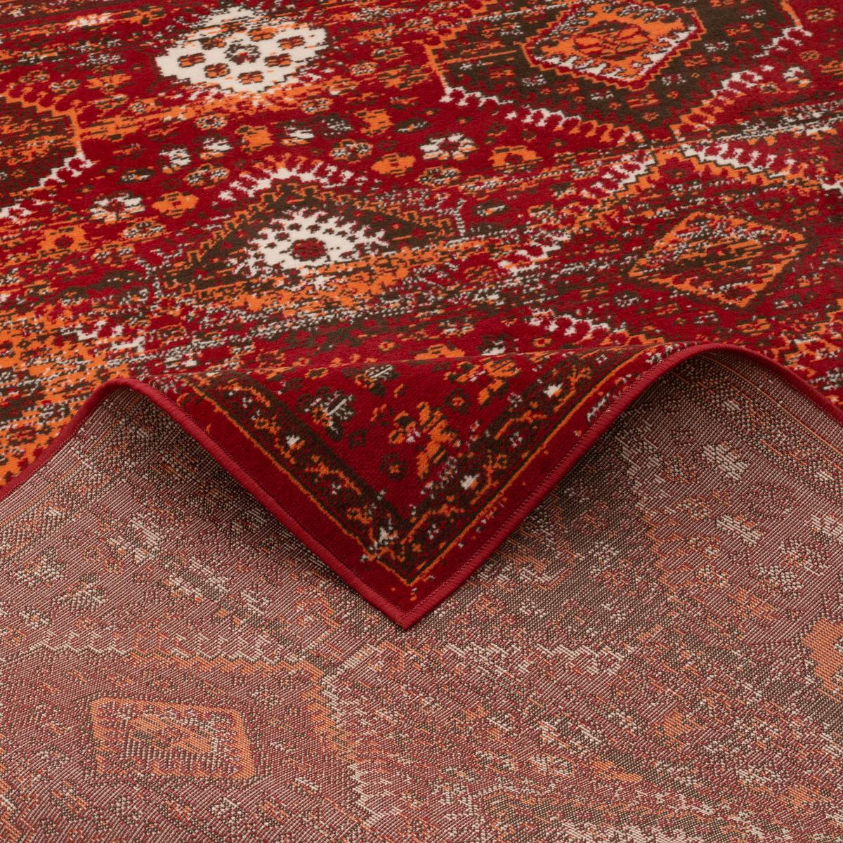 DESIGNER TEPPICH POP-VINTAGE ORIENT MODERN - Terracotta, Textil (200/300cm) - Pergamon