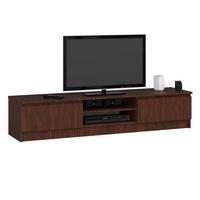 LOWBOARD Dunkelbraun 33/160/40 - Dunkelbraun, Holzwerkstoff (160/33/40cm) - RAUMHIRSCH FURNITURE