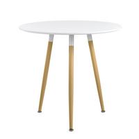 ESSTISCH Camille - Weiß, Holzwerkstoff (80/80/75cm) - [en.casa]