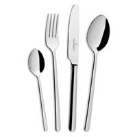 TAFELBESTECK Ventura silber 24-tlg. - Silberfarben, Metall - Picard & Wielpütz