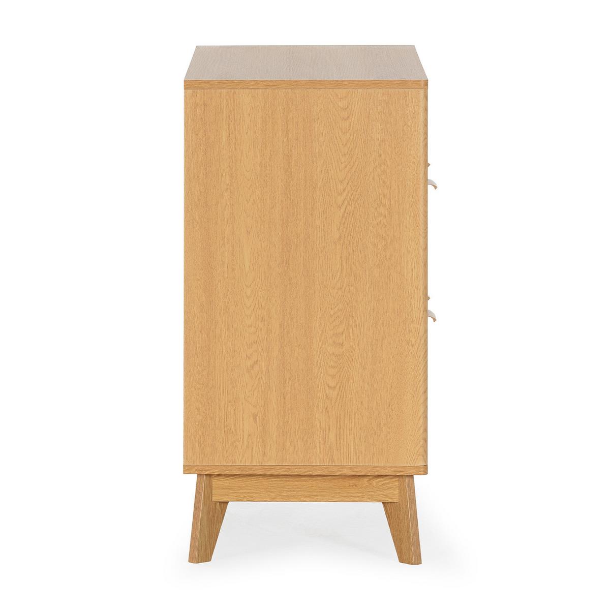 KOMMODE 80/80/40 Oporto Eichenfarbe - Honigeiche, Holzwerkstoff (80/80/40cm) - VS Venta-stock