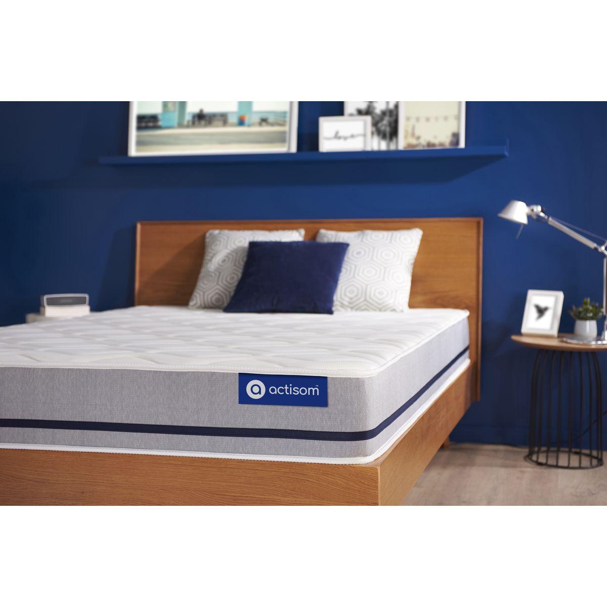 MATRATZE Actiflex soft Taschenfederkern 80 x 200 cm h2 - Weiß, Textil (80/200cm) - ACTISOM