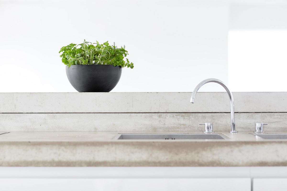 BLUMENTOPF Brussels 25/12 cm Dunkelgrau - Dunkelgrau, Kunststoff (25/12cm) - Ecopots