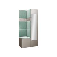 GARDEROBEN-SET Orion XXV - Kaschmir/Mintgrün, Holzwerkstoff/Kunststoff (82/186/46cm) - MIRJAN24