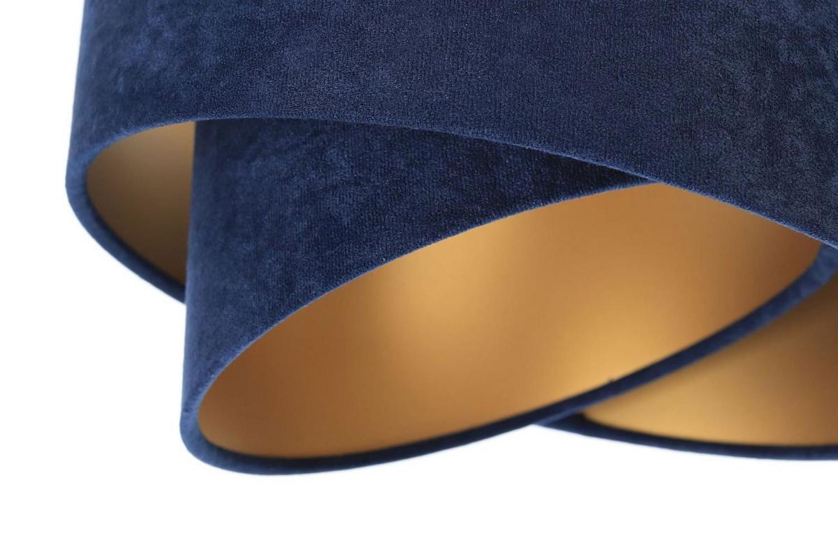 HÄNGELEUCHTE Blau 30/18 cm - Blau, Kunststoff (30/0.3/18cm) - ONZENO
